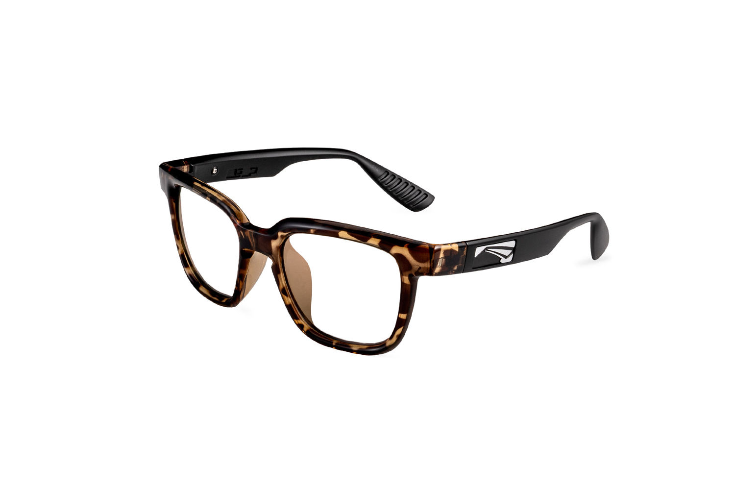Frame: Gloss Hazel Turtle – Matt Black